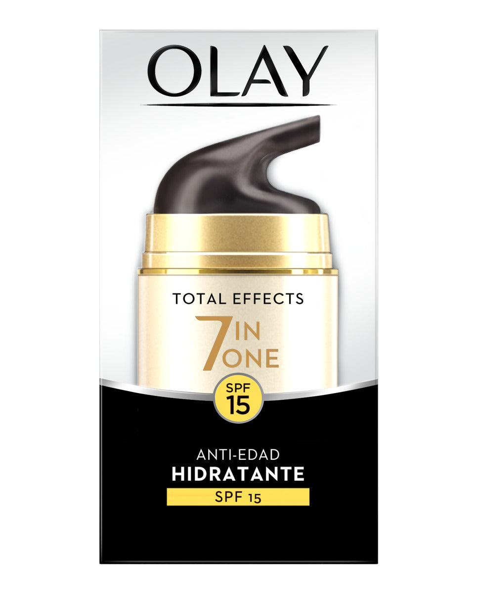 OLAY TOTAL EFFECTS anti-aging moisturizing SPF15 50 ml