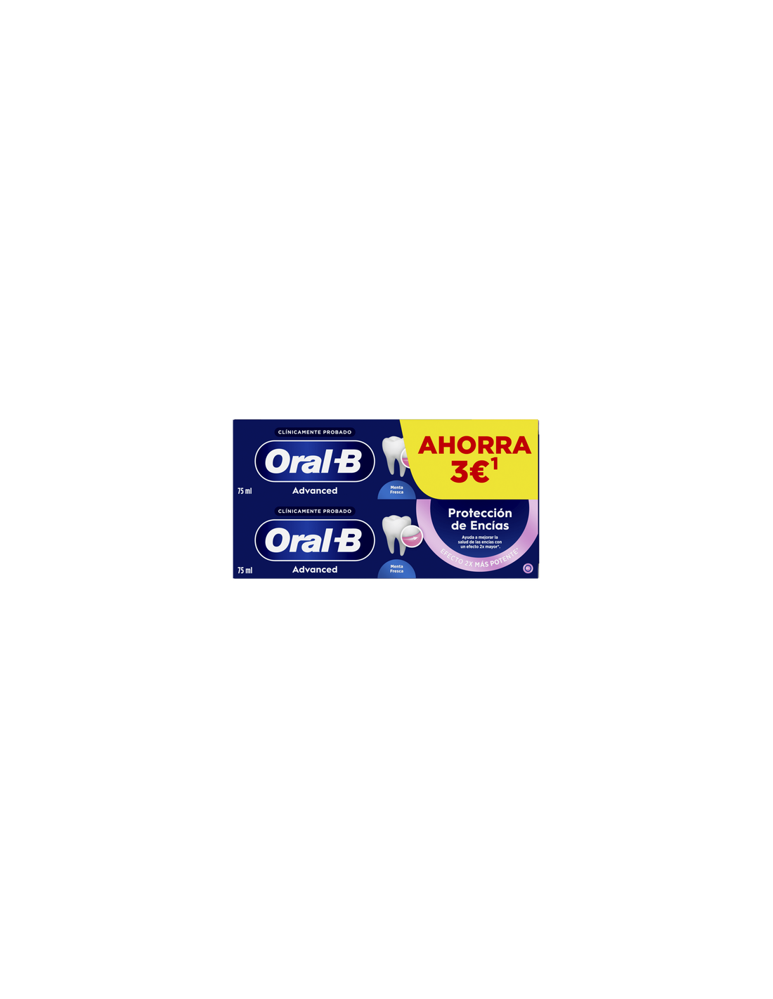 ORAL-B GUM PROTECTION toothpaste 2 x 75 ml