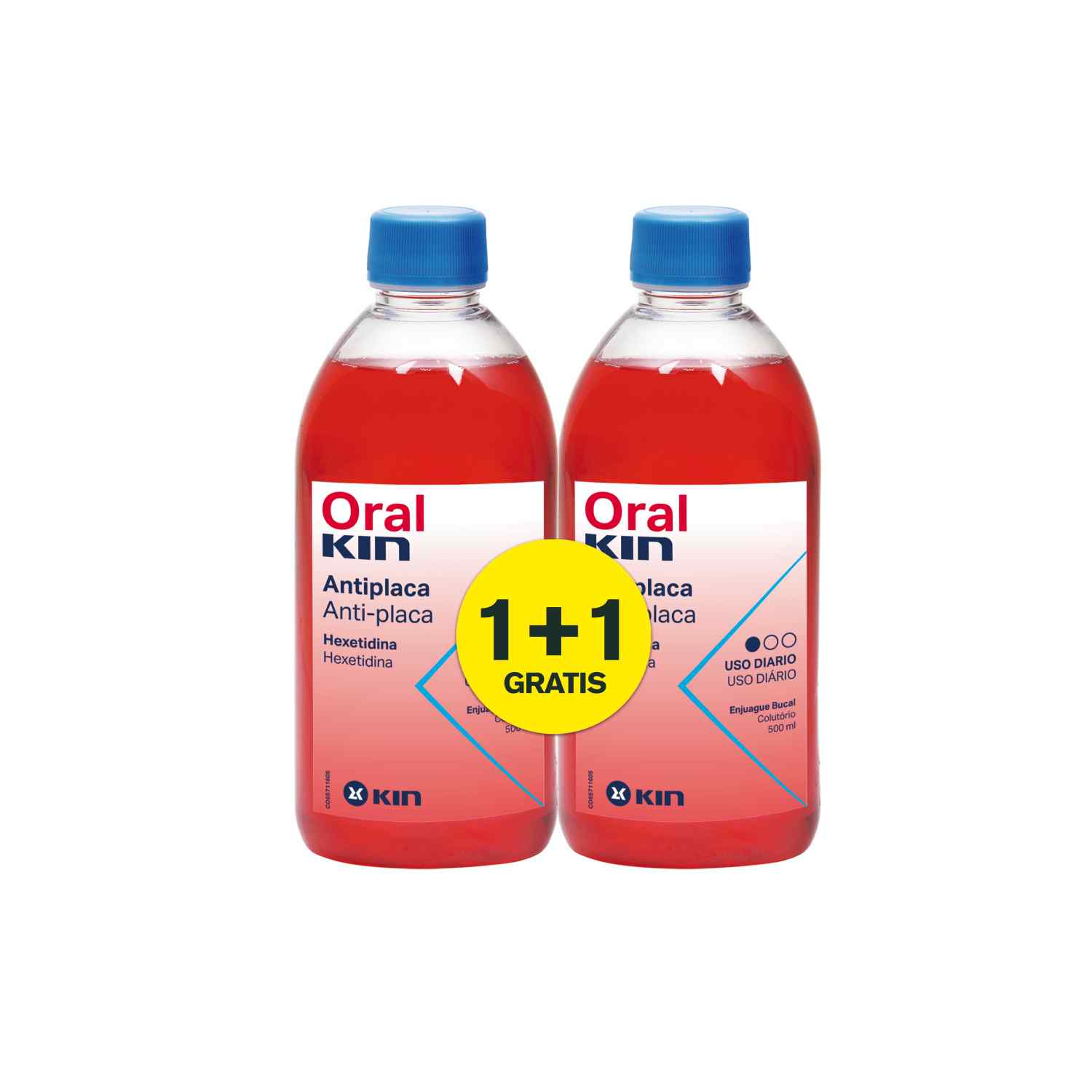 ORALKIN COLLUTORIO ANTI-PLAUQE set 2 pz