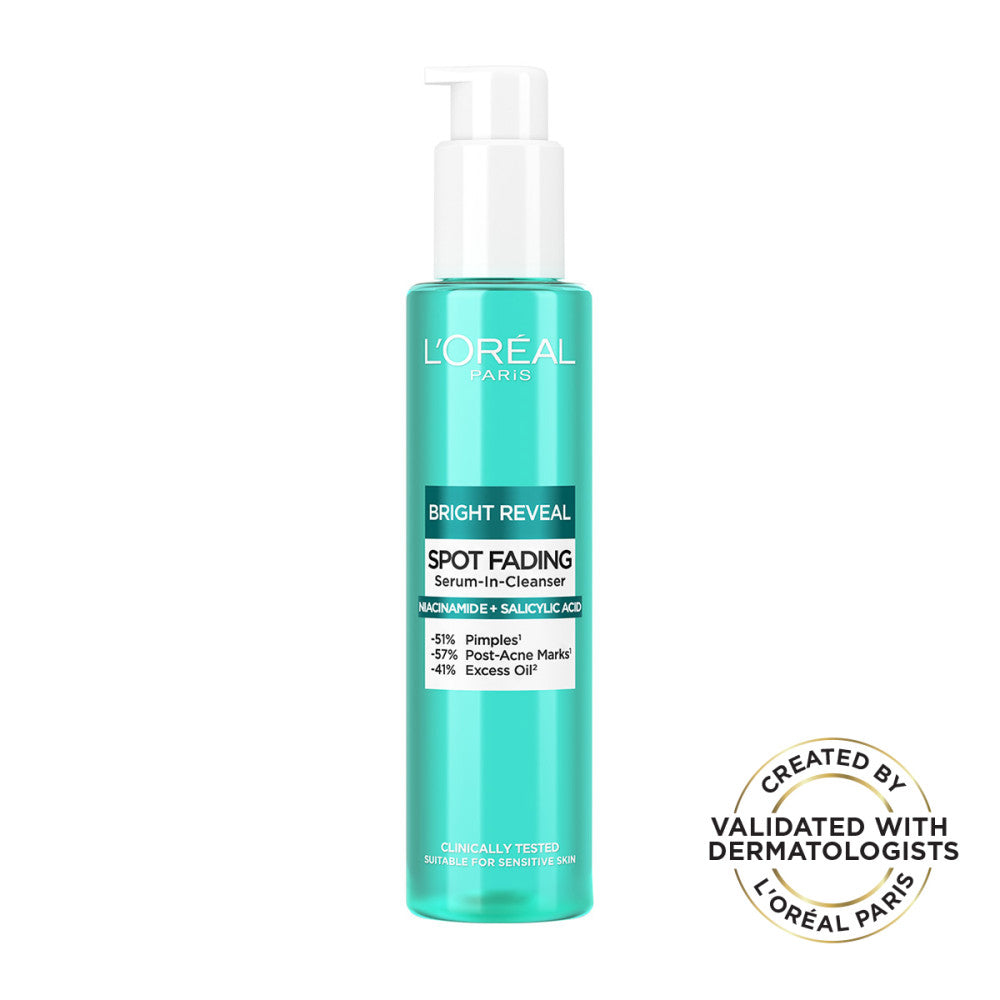 L'ORÉAL PARIS BRIGHT REVEAL Detergente siero con niacinamide 150 ml