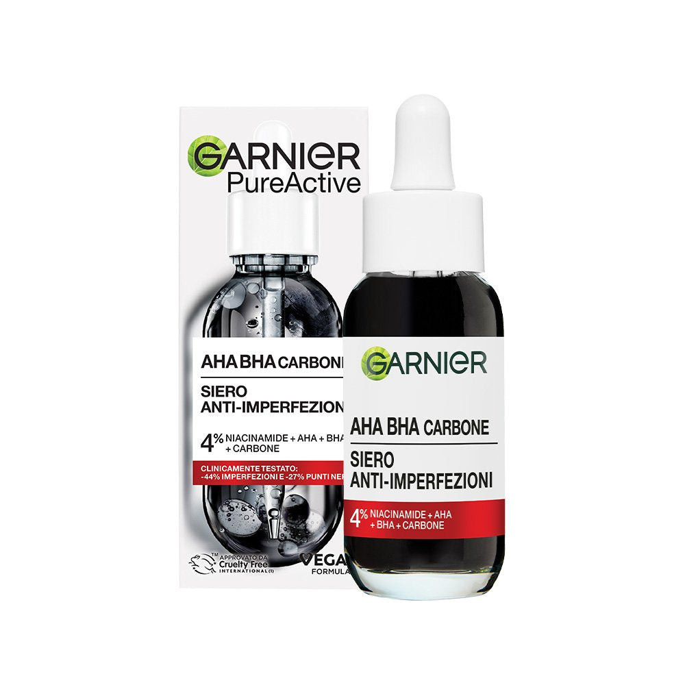 GARNIER PURE ACTIVE CARBON strisce anti-punti neri 4 pz
