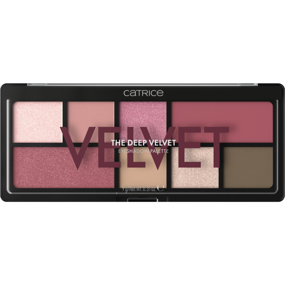 CATRICE THE DEEP VELVET palette ombretti 9 gr