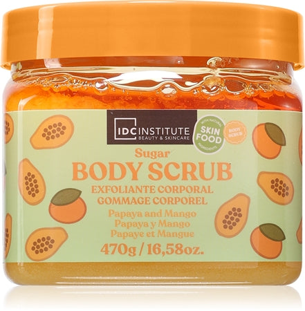 IDC INSTITUTE BODY SCRUB papaya and mango body scrub 470 gr