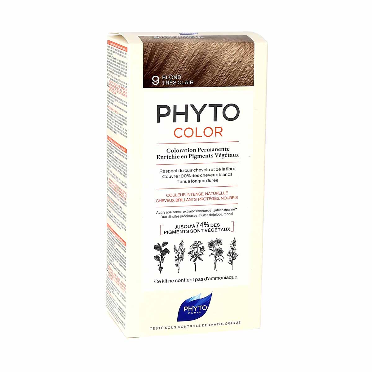 PHYTOCOLOR #9-biondo chiarissimo 4 u