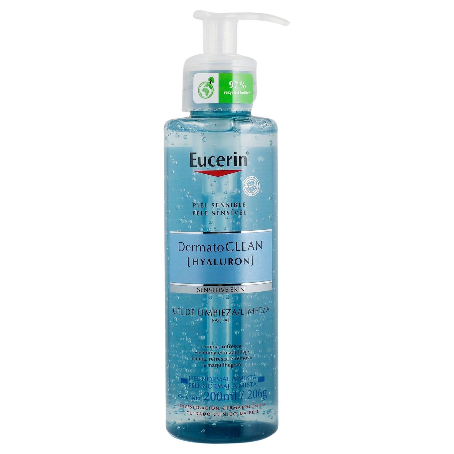 EUCERIN DERMATOCLEAN gel nettoyant 200 ml