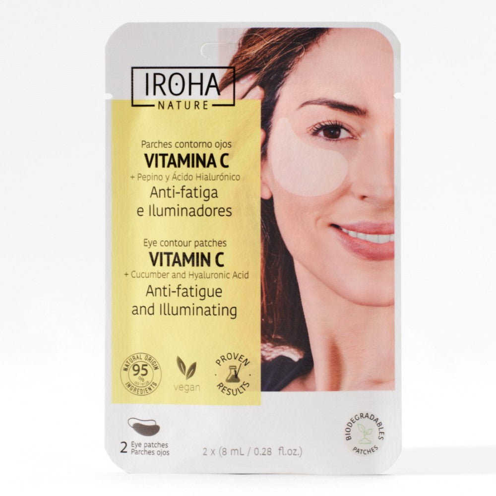 IROHA CERNES ET POCHES patchs illuminants anti-fatigue 2 unités