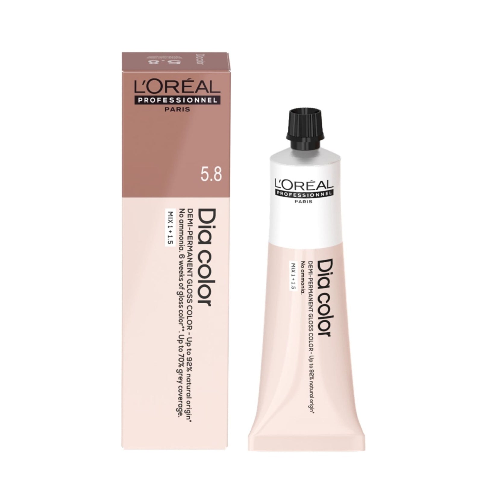L'ORÉAL PROFESSIONNEL PARIS DIA COLOR demi-permanent coloration without ammonia #5 60 ml