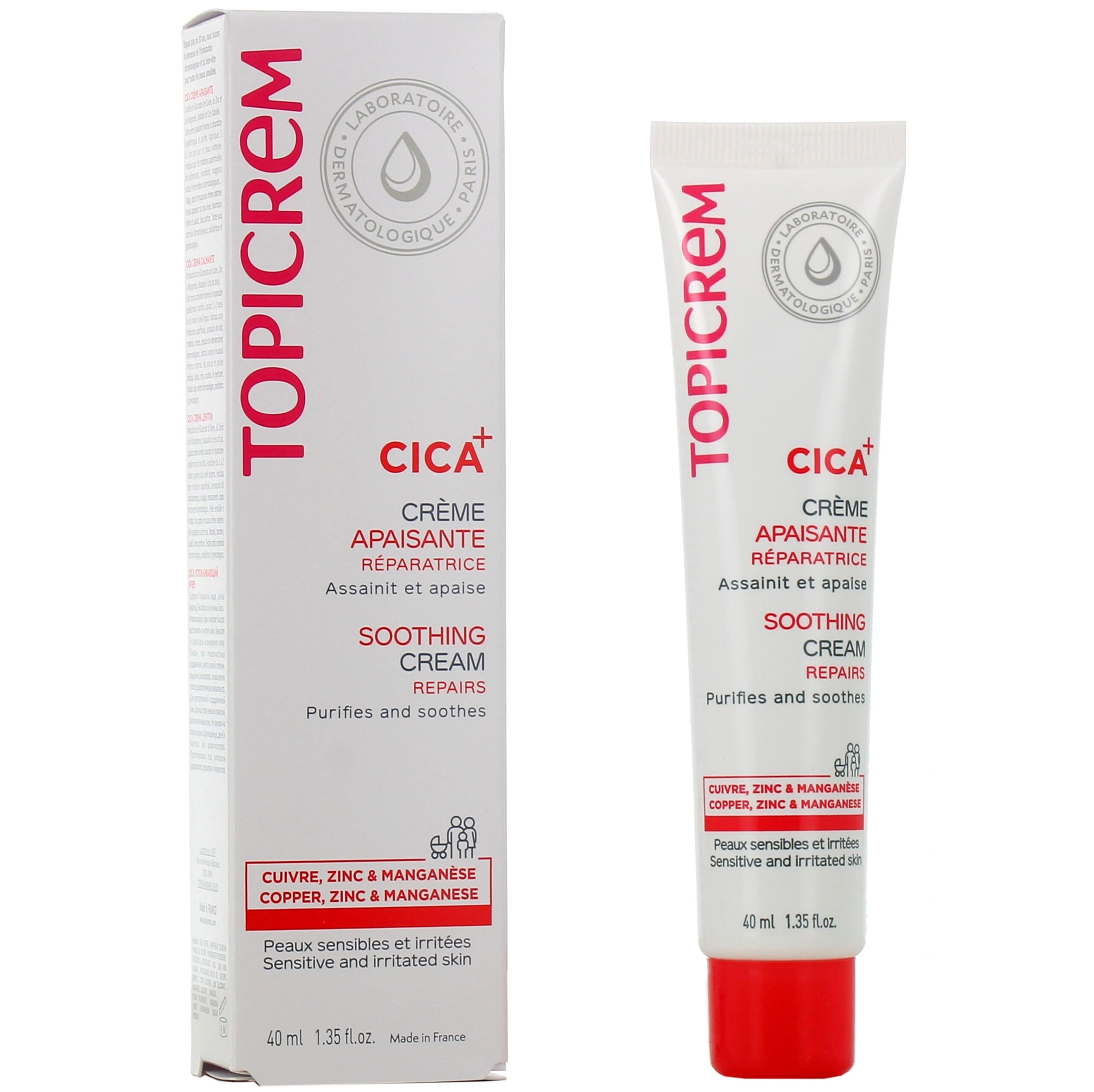 TOPICREM CICA soothing cream 40 ml