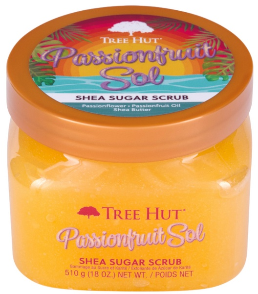 TREE HUT Esfoliante per il corpo allo zucchero Passiflora 510 gr