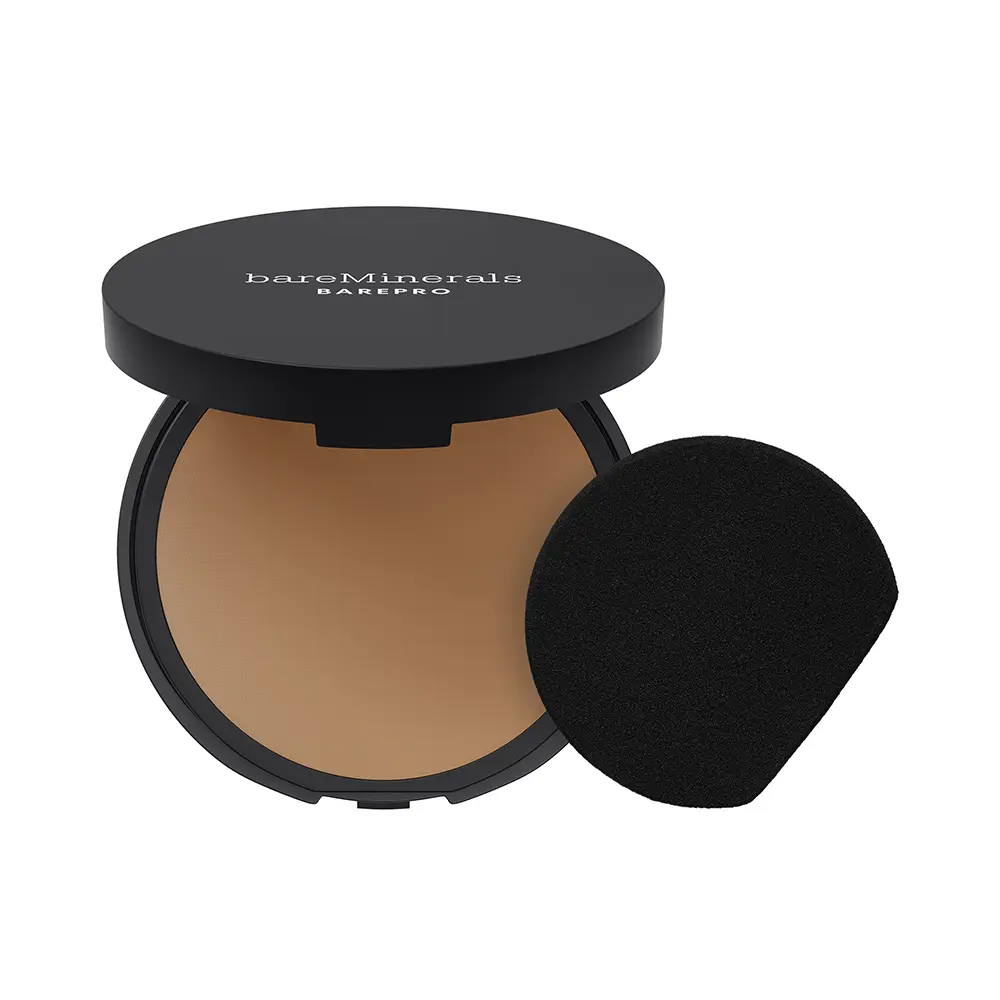 BARE MINERALS BAREPRO 24HR Skin Perfecting Powder Foundation #45-Medium Deep Warm 8 gr