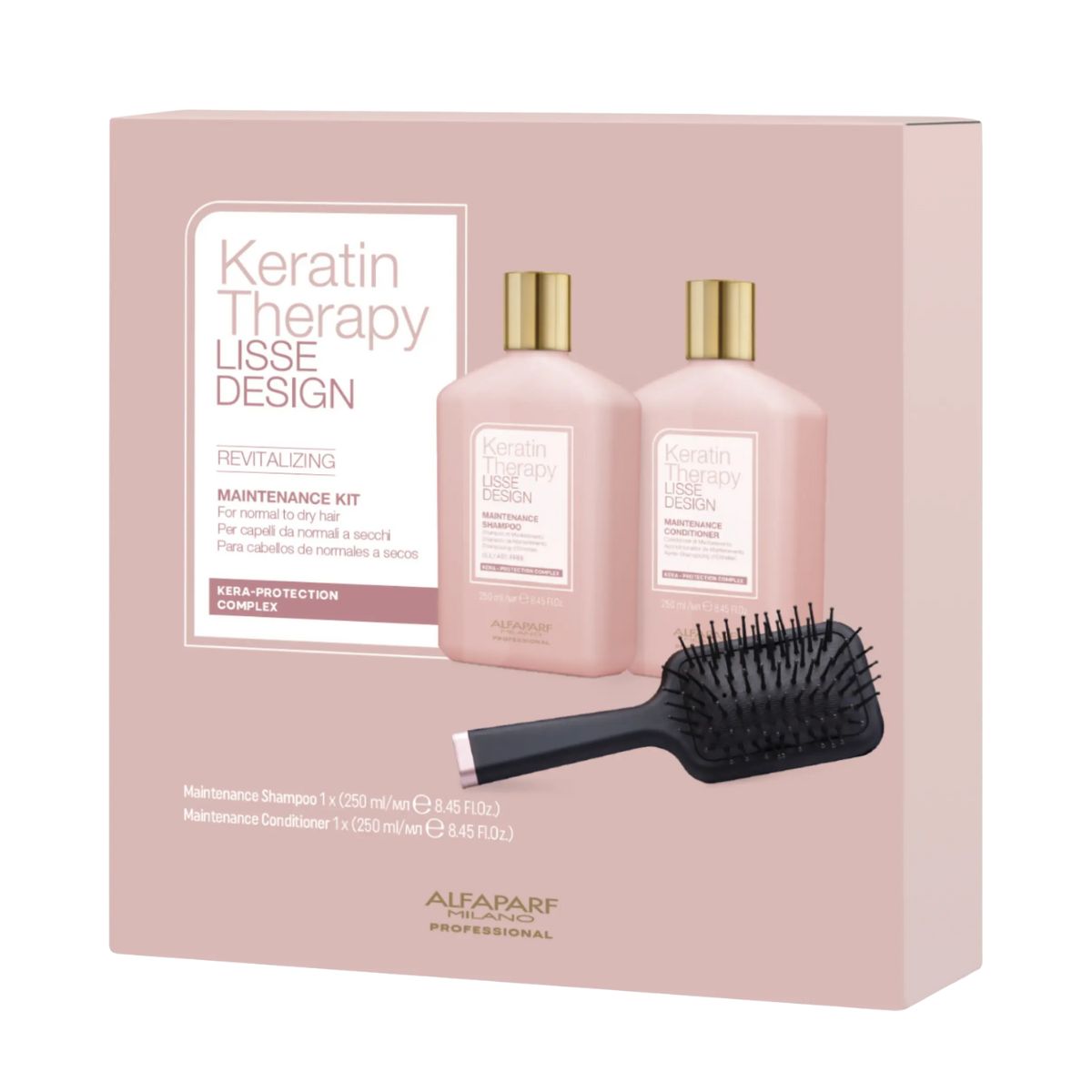 ALFAPARF MILANO LISSE DESIGN KERATIN THERAPY CASE 3 pcs