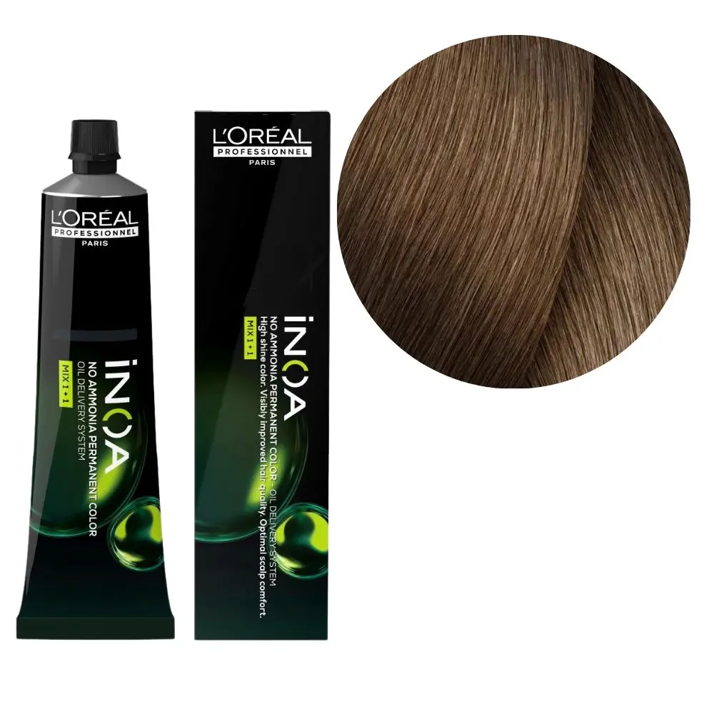 L'ORÉAL PROFESSIONNEL PARIS INOA coloration permanente sans ammoniaque #7.3 60 gr