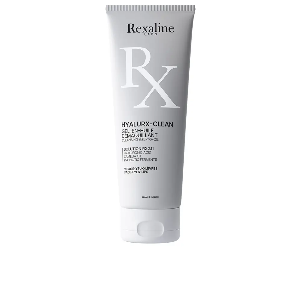 Gel struccante a base oleosa REXALINE HYALURX-CLEAN 125 ml