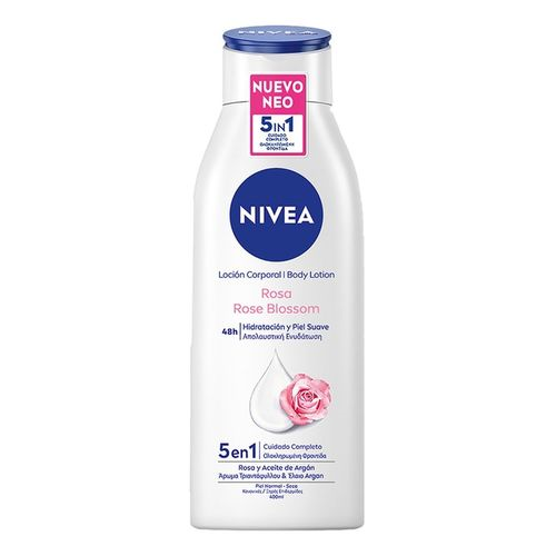 Latte corpo NIVEA ROSE BLOSSOM 5 in 1 400 ml