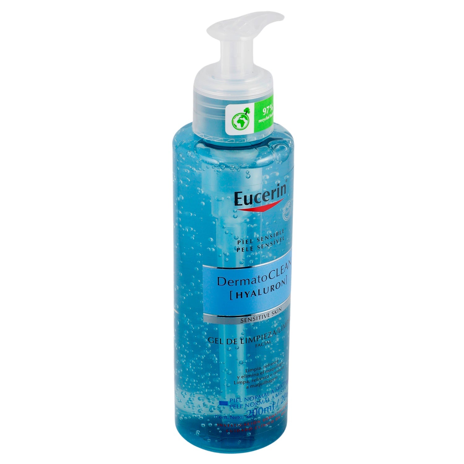 EUCERIN DERMATOCLEAN gel nettoyant 200 ml