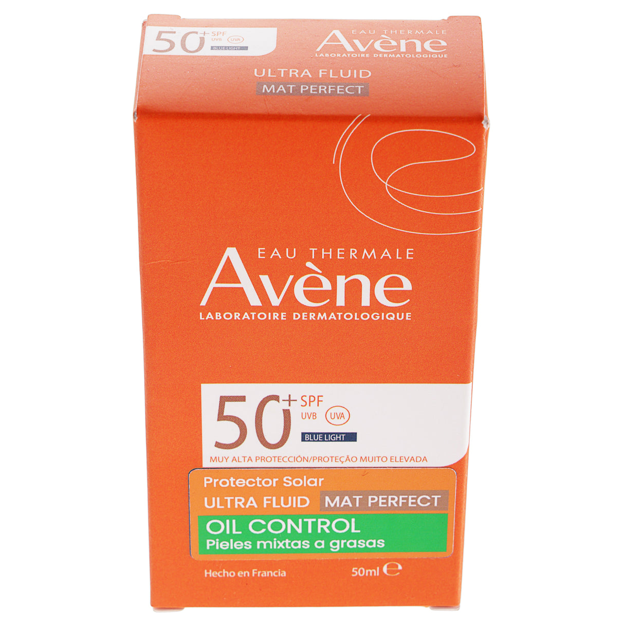 AVÈNE SOLAIRE ULTRA FLUID MAT PERFECT écran solaire visage universel SPF 50 50 ml