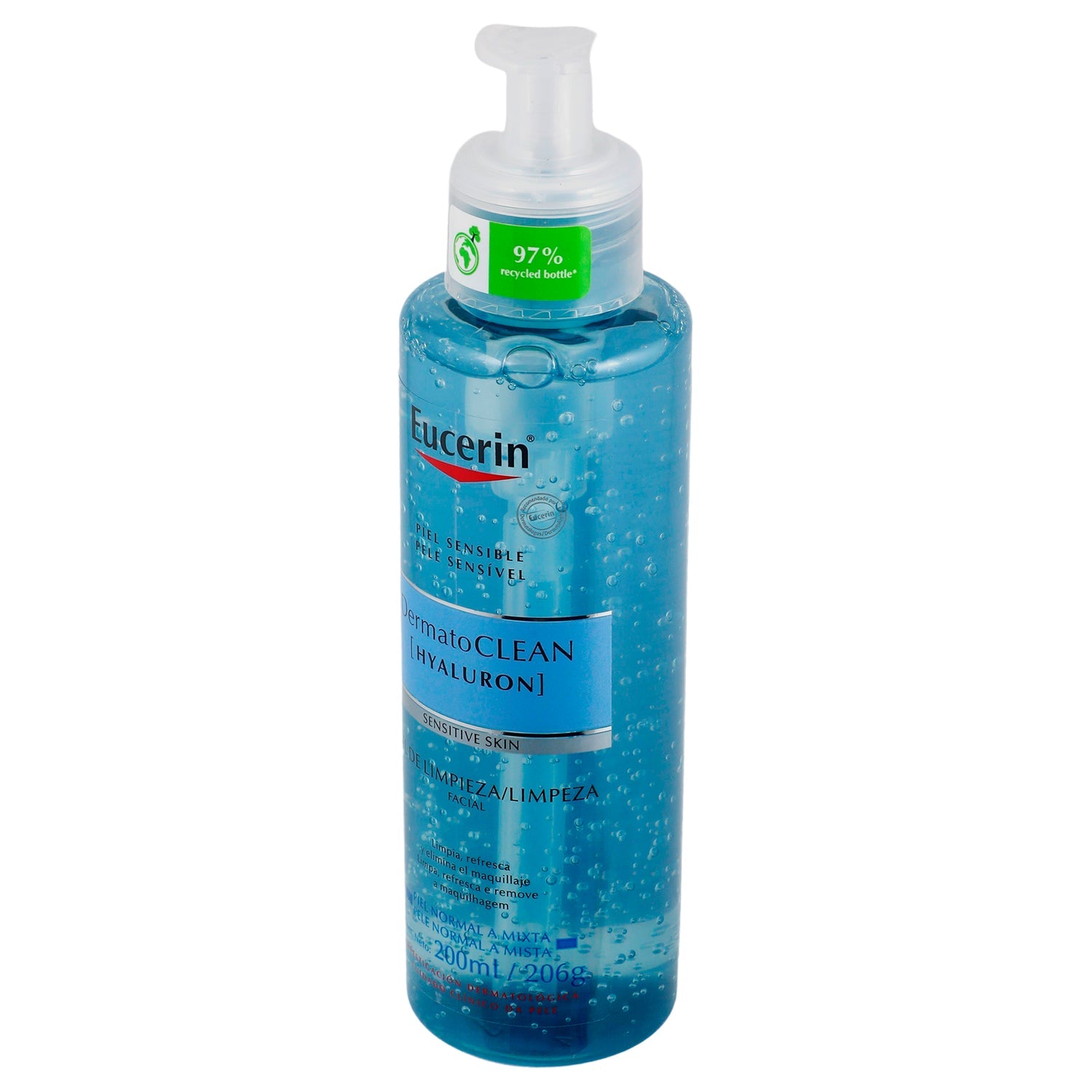 EUCERIN DERMATOCLEAN gel nettoyant 200 ml