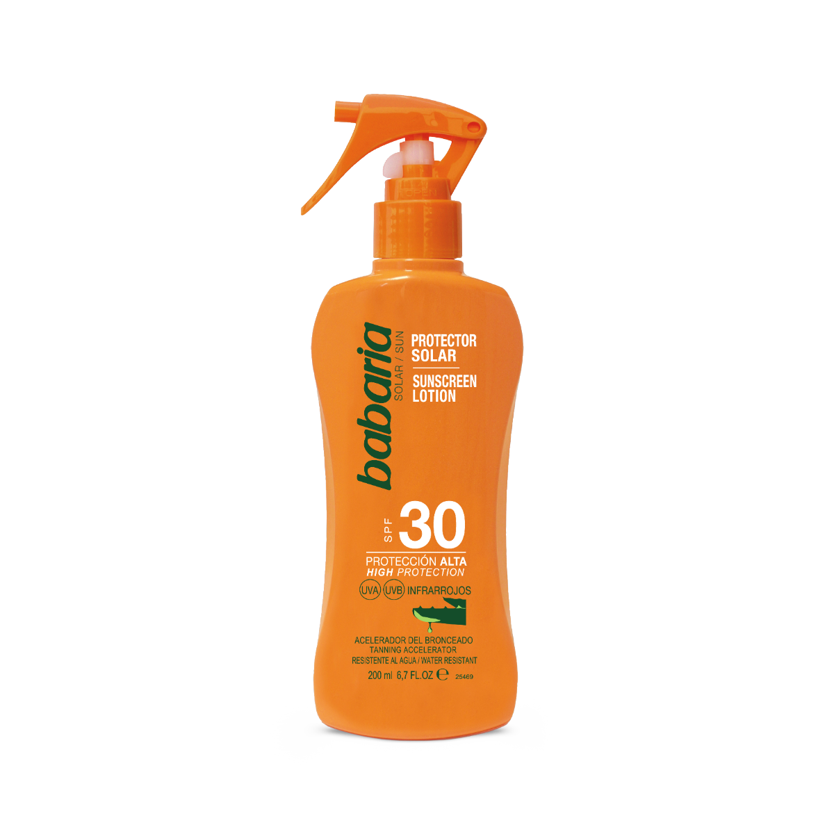 BABARIA SUN LOVERS BRONZE spray protector solar SPF30 200 ml
