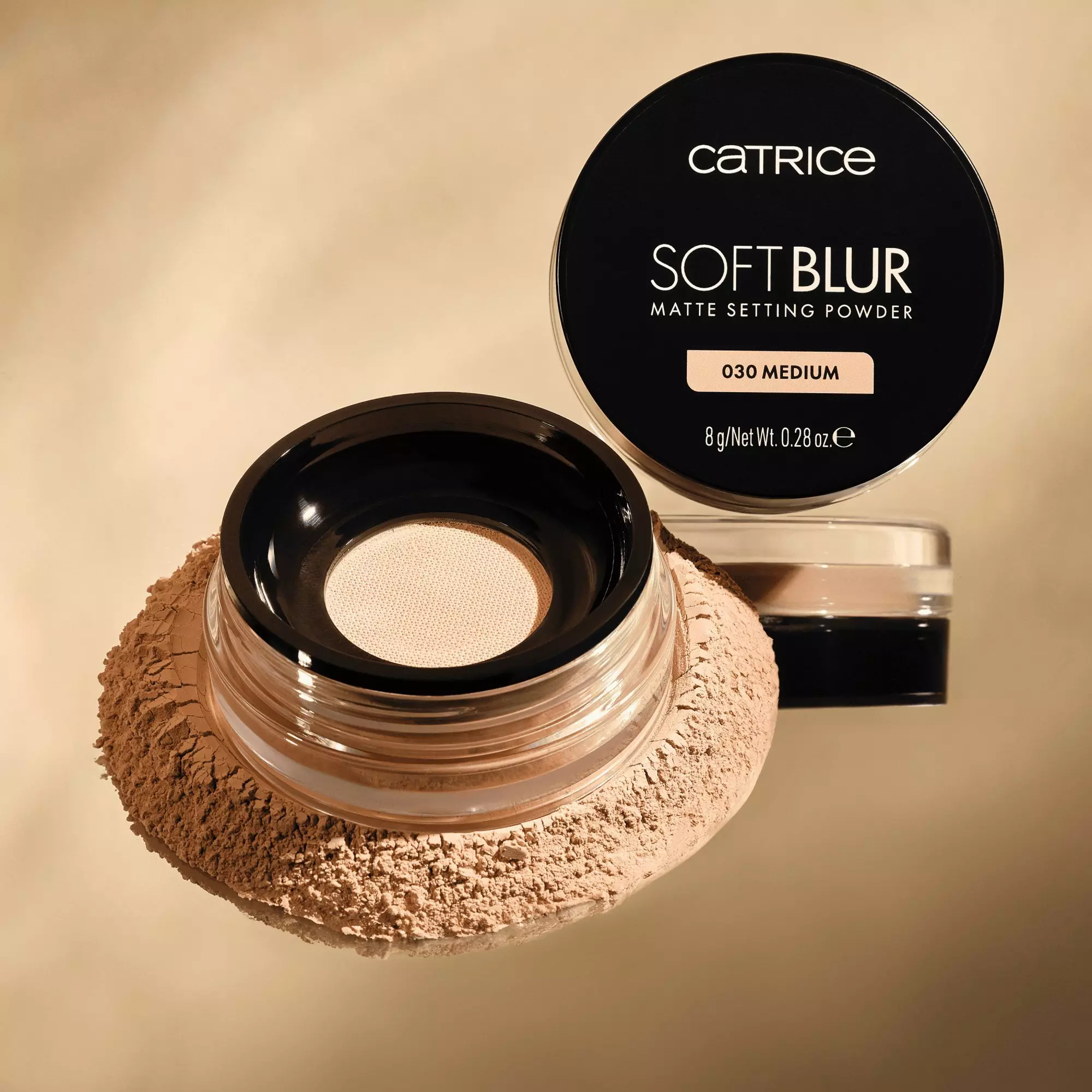 CATRICE SOFT BLUR poudre fixante matifiante #030-Medium 8 g