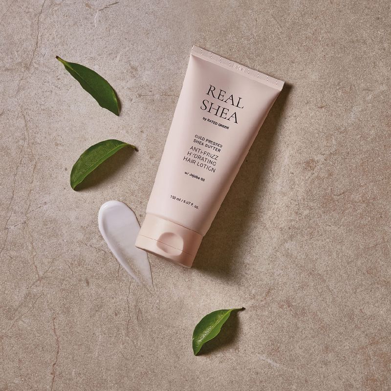 RATED GREEN REAL SHEA lozione idratante anti-crespo per capelli 150 ml