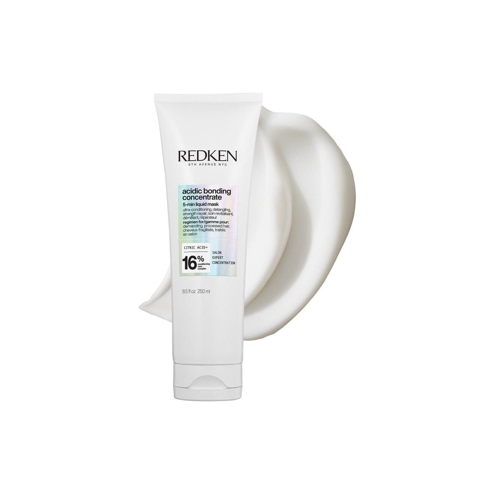 REDKEN ACIDIC BONDING CONCENTRATE Masque liquide professionnel sans sulfate pour cheveux abîmés 250 ml