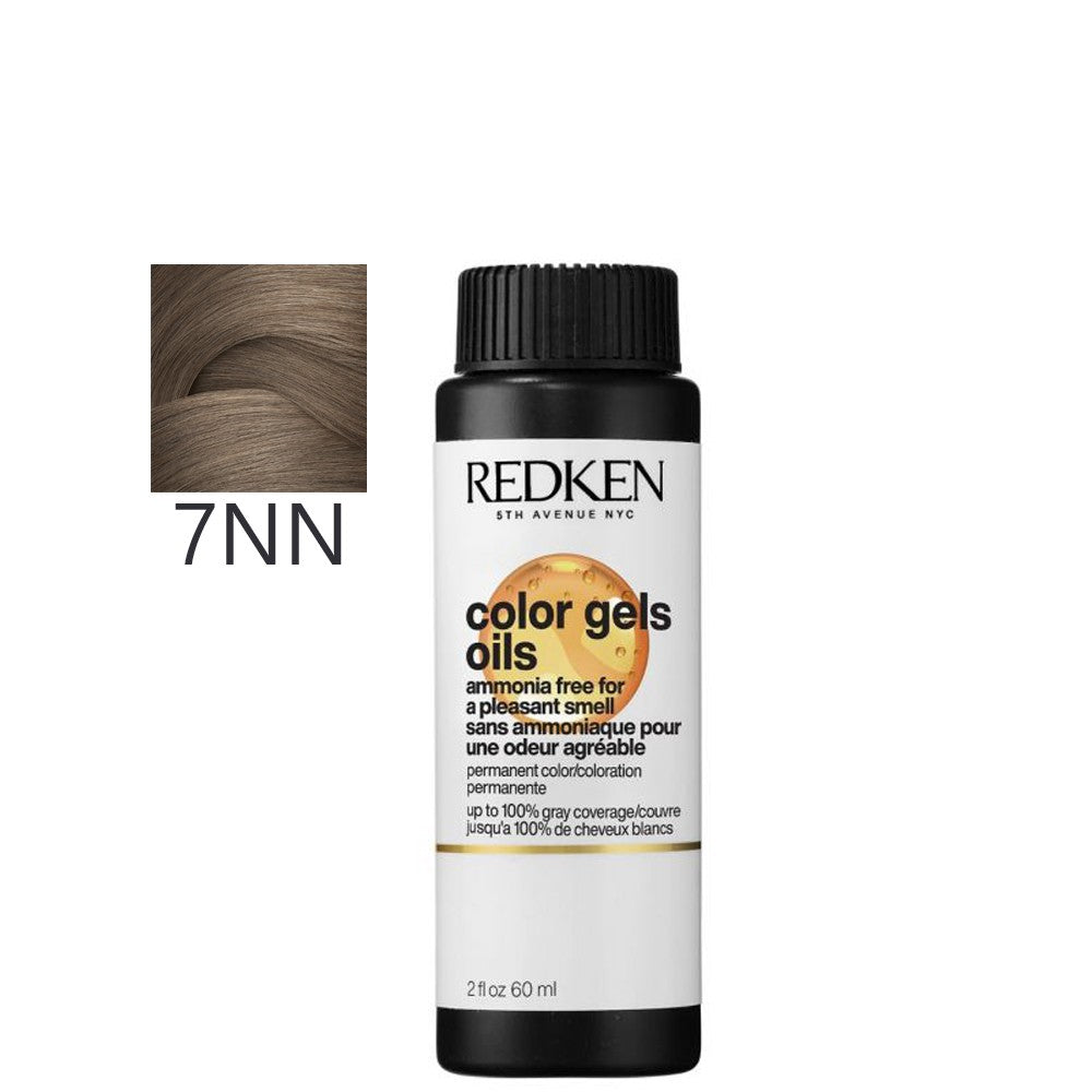 REDKEN COLOR GEL OILS #07NN - 7.00 60 ml x 3 u