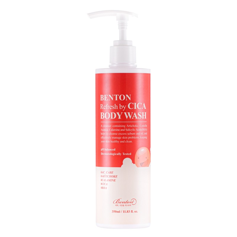 BENTON REFRESH BY CICA gel douche corps 350 ml