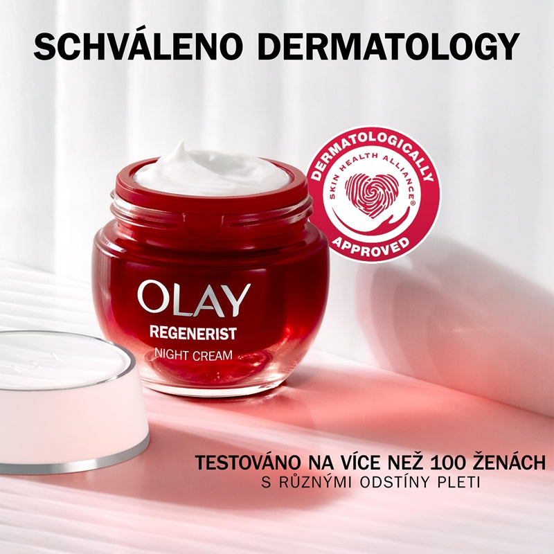 OLAY REGENERIST 3 ZONES crème de nuit intensive anti-âge 50 ml