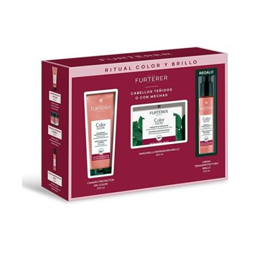 RENE FURTERER RITUEL ÉCLAT COULEUR COFFRET 3 pces