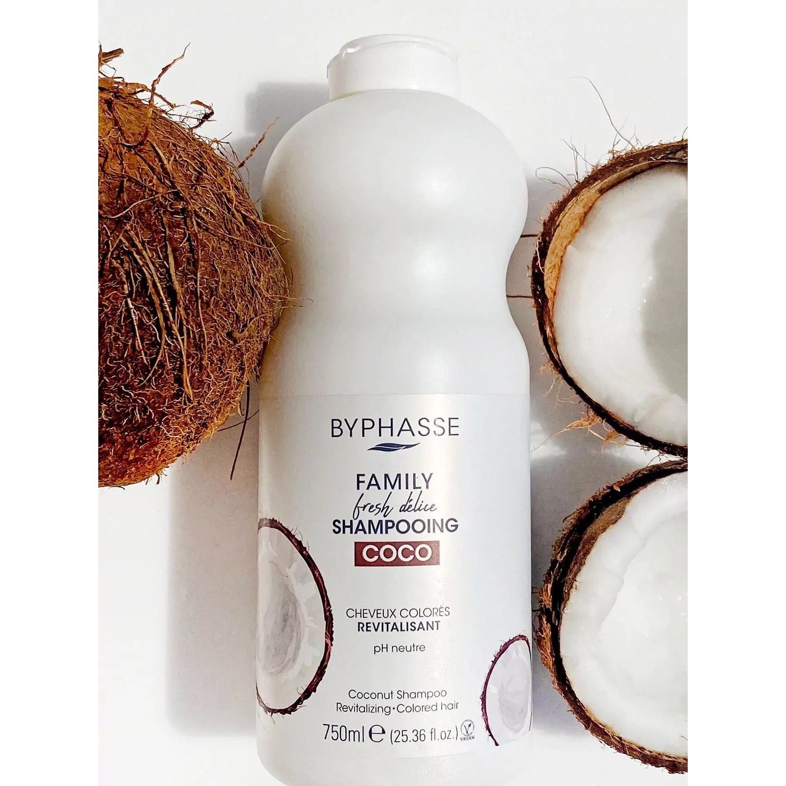 BYPHASSE FAMILY FRESH DELICE shampoo per capelli colorati 750 ml