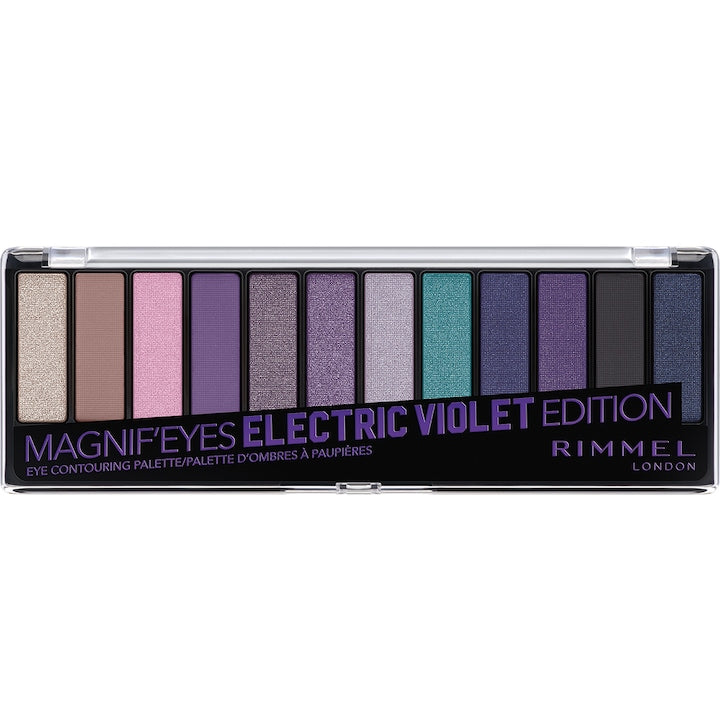RIMMEL LONDON MAGNIF'EYES palette #008-electric violet