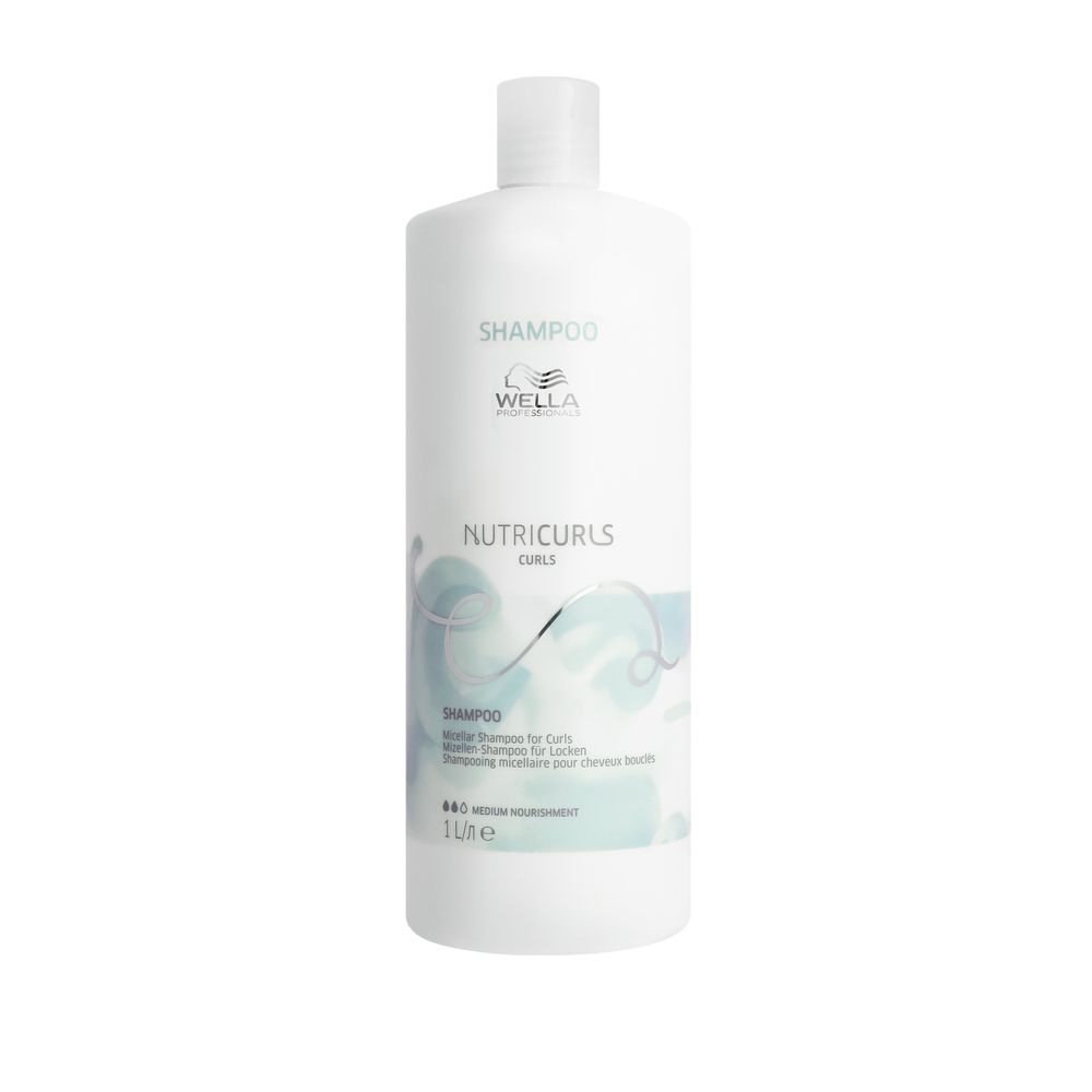 WELLA PROFESSIONALS NUTRICURLS Shampoo Micellare per capelli ricci e mossi 1000 ml