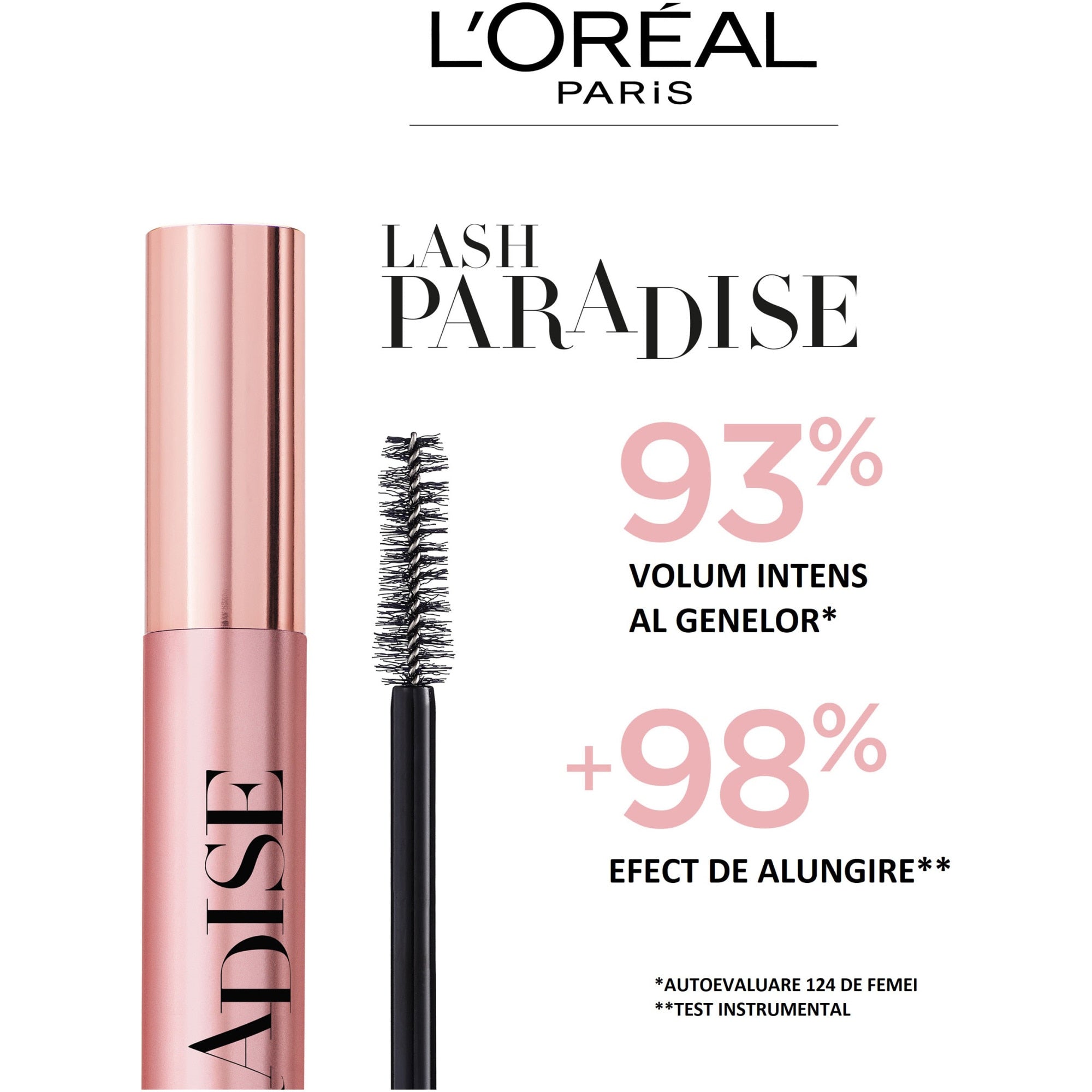 L'ORÉAL PARIS LASH PARADISE mascara occhi #extra black