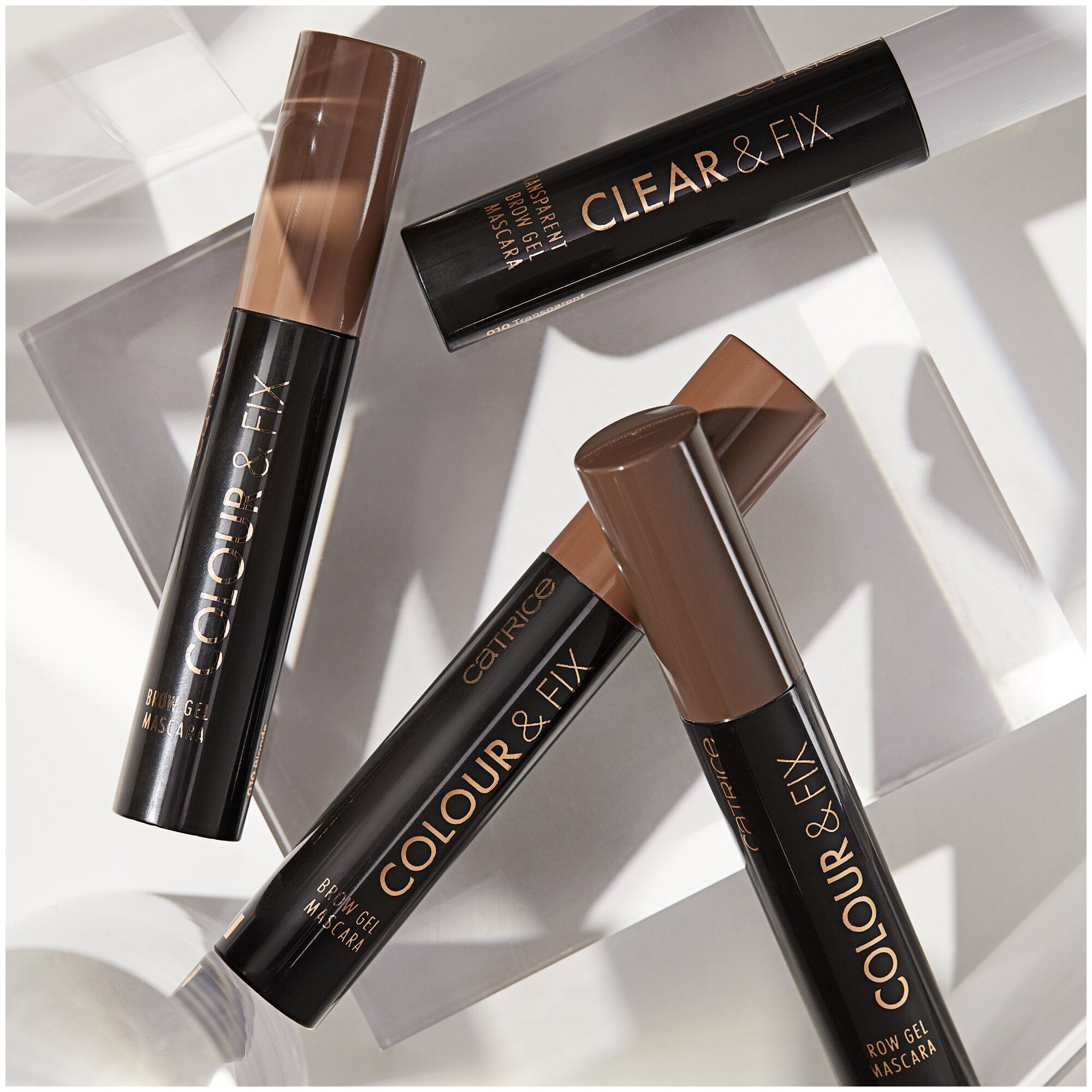 CATRICE COLOR & FIX mascara gel sourcils #020-brun moyen 5 ml