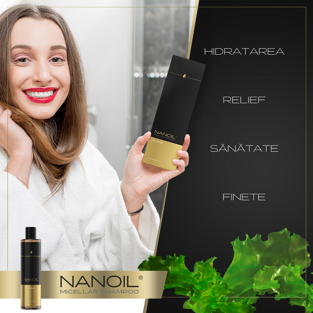 NANOIL SHAMPOO MICELLARE alghe 300 ml
