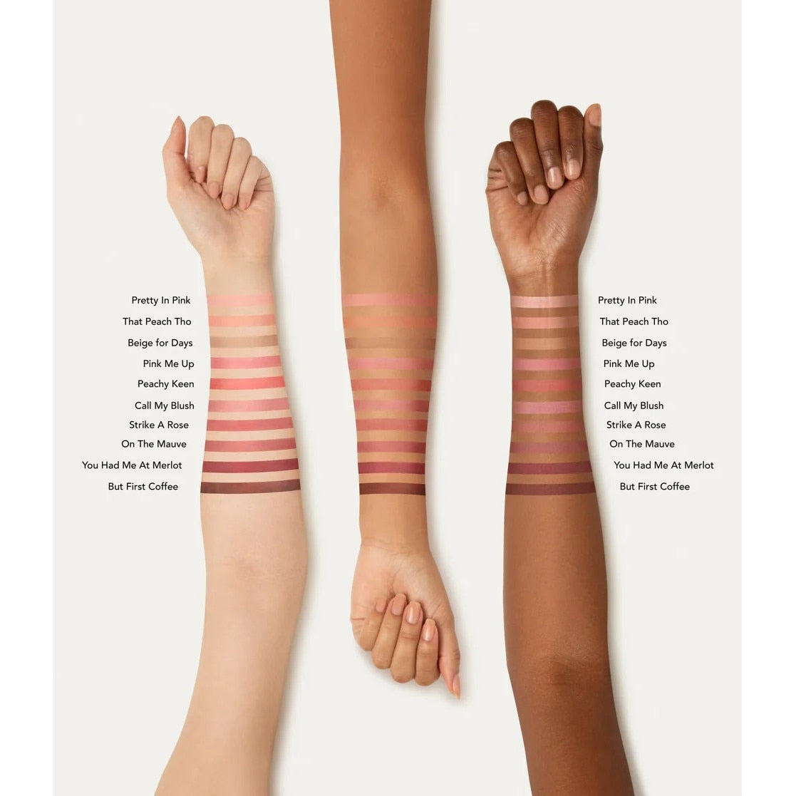 BARE MINERALS GEN NUDE powder blush #peachy keen 6 gr