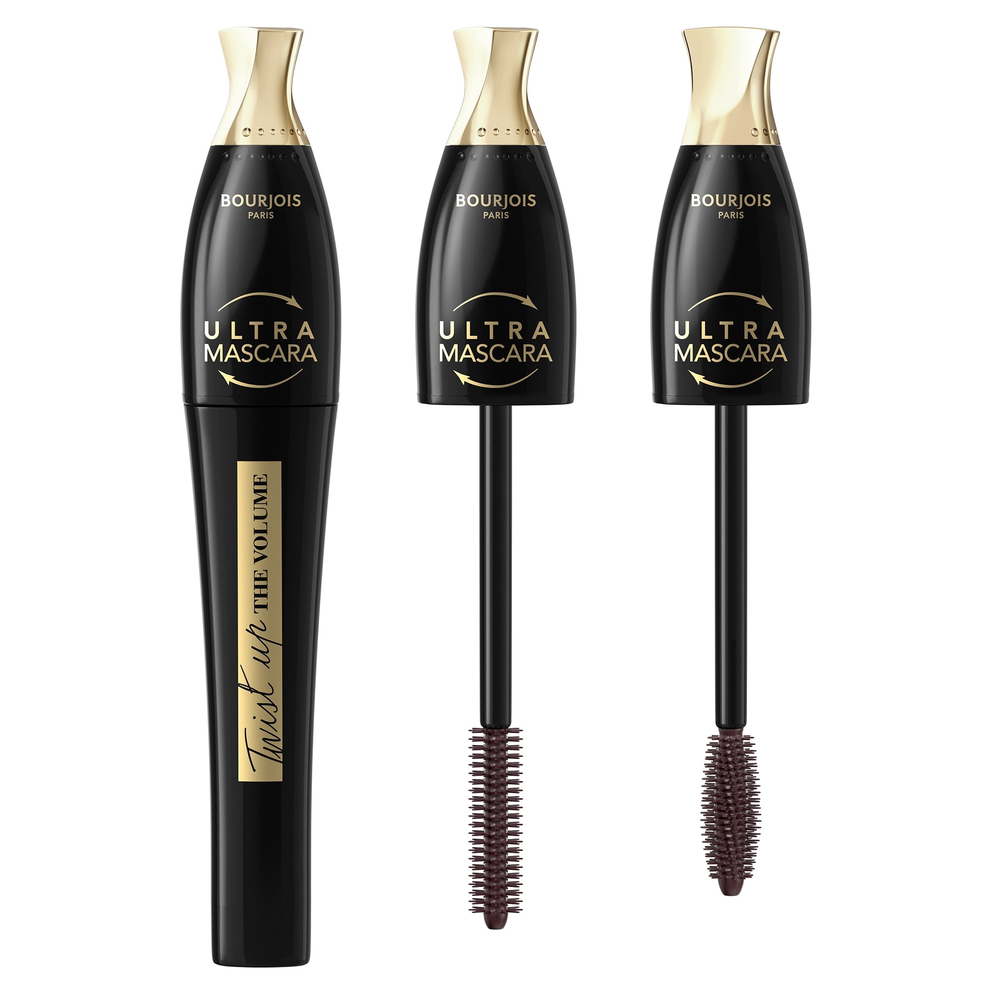 BOURJOIS TWIST UP THE VOLUME mascara #52-ultra black 8 ml