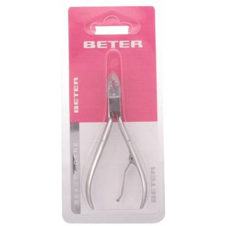 BETER ALICATE manicura pieles inoxidable 10 cm 1 pz