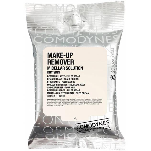 COMODYNES DÉMAQUILLANT solution micellaire peaux sèches 20 u
