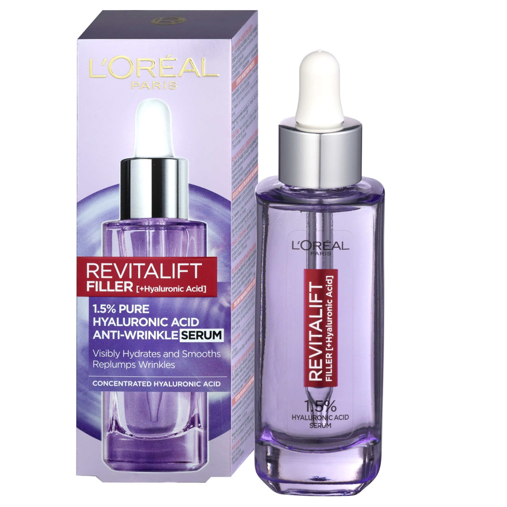 L'ORÉAL PARIS REVITALIFT FILLER sérum anti-rides à l'acide hyaluronique 50 ml
