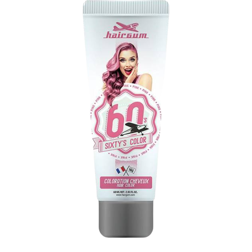 HAIRGUM SIXTY'S COLOR colorazione capelli #rosa