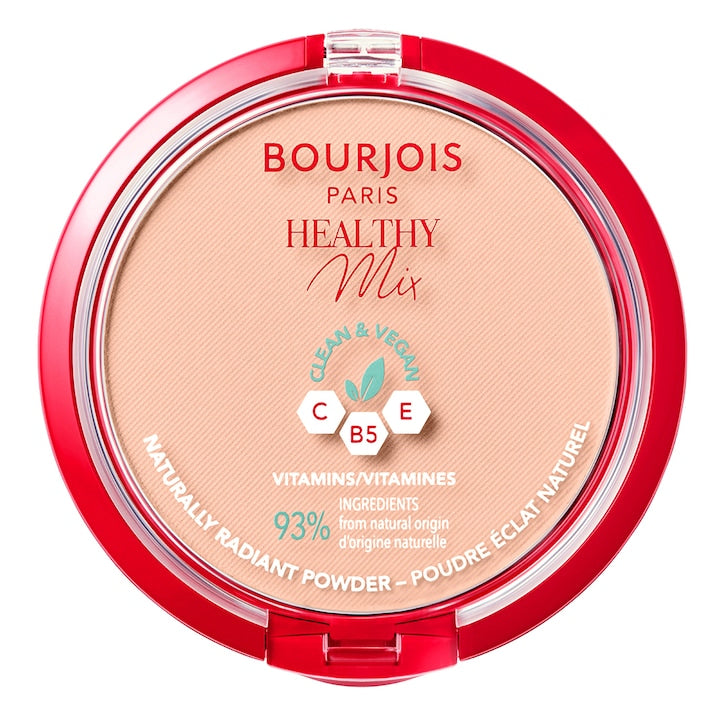 BOURJOIS HEALTHY MIX natural powder #03-rose beige 10 gr