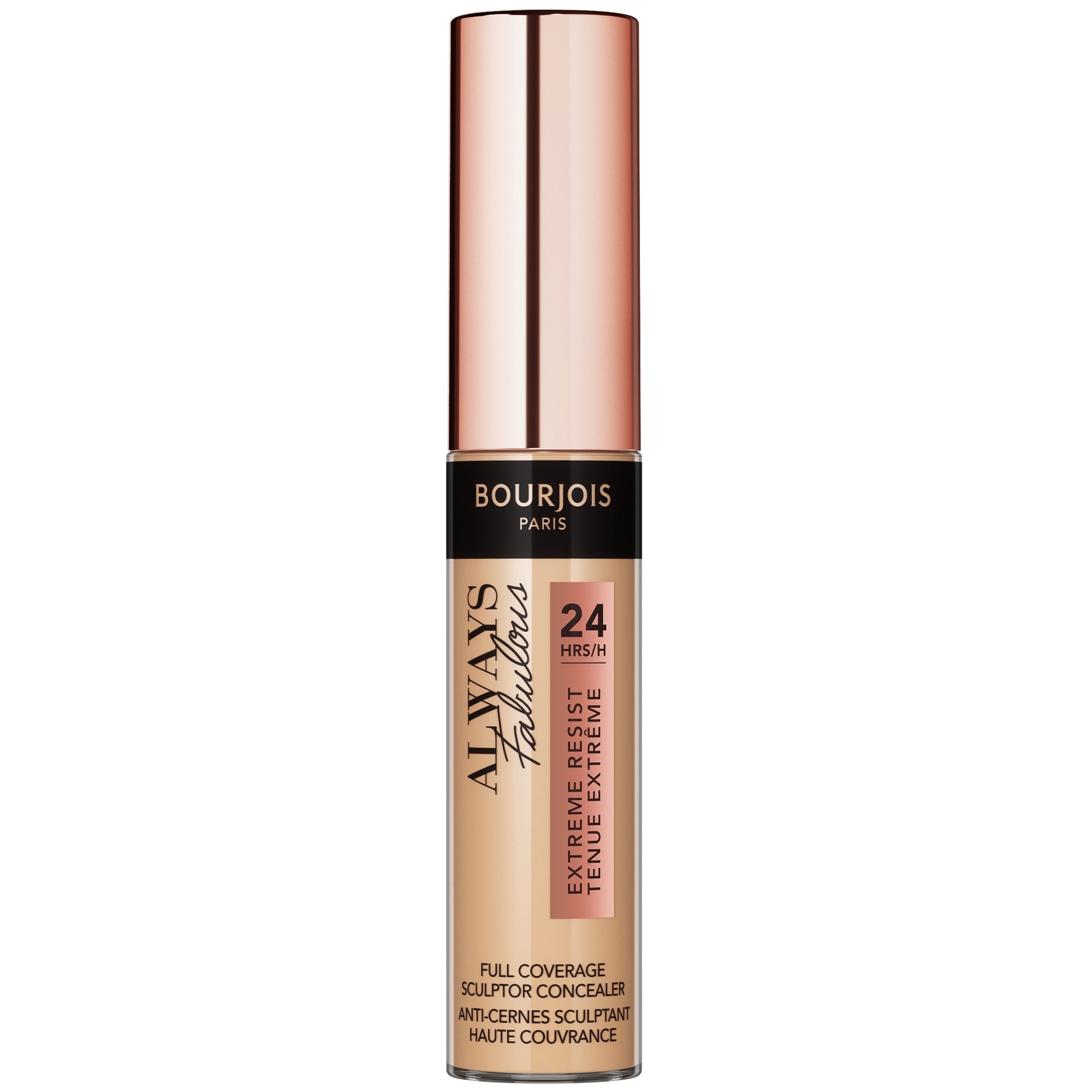 BOURJOIS ALWAYS FABULOUS Correttore sculptante coprenza totale #100-ivoire 6 ml