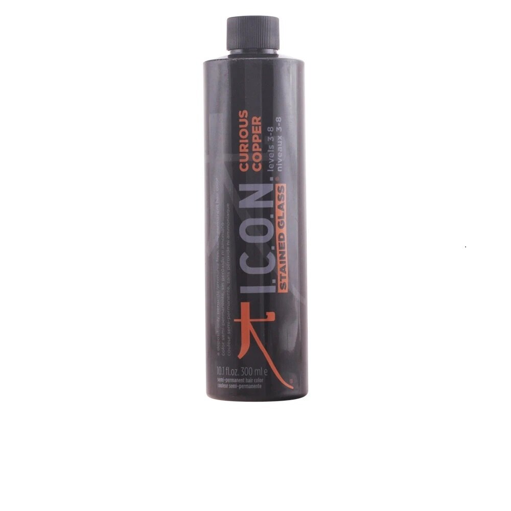 I.C.O.N. STAINED GLASS trattamento colore capelli #Curious Copper 300 ml