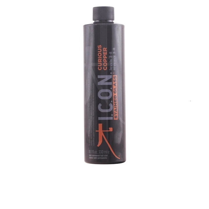 I.C.O.N. STAINED GLASS trattamento colore capelli #Curious Copper 300 ml