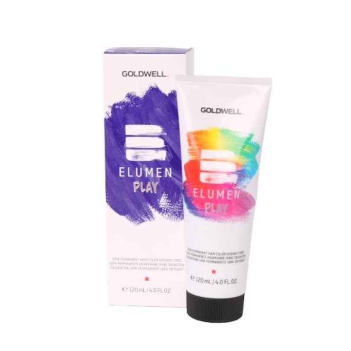 GOLDWELL ELUMEN PLAY semi permanent hair color oxidant-free #violet 120 ml