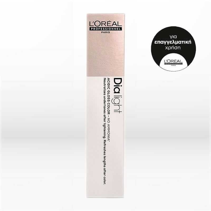 L'ORÉAL PROFESSIONNEL PARIS DIA LIGHT gel-creme acid sans ammonia #8,18 50 ml
