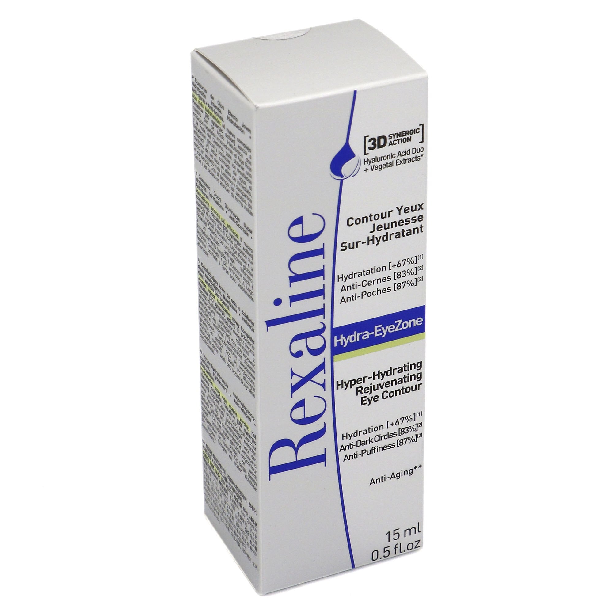 REXALINE HYDRA SHOCK moisturizing and anti-fatigue eye contour 15 ml