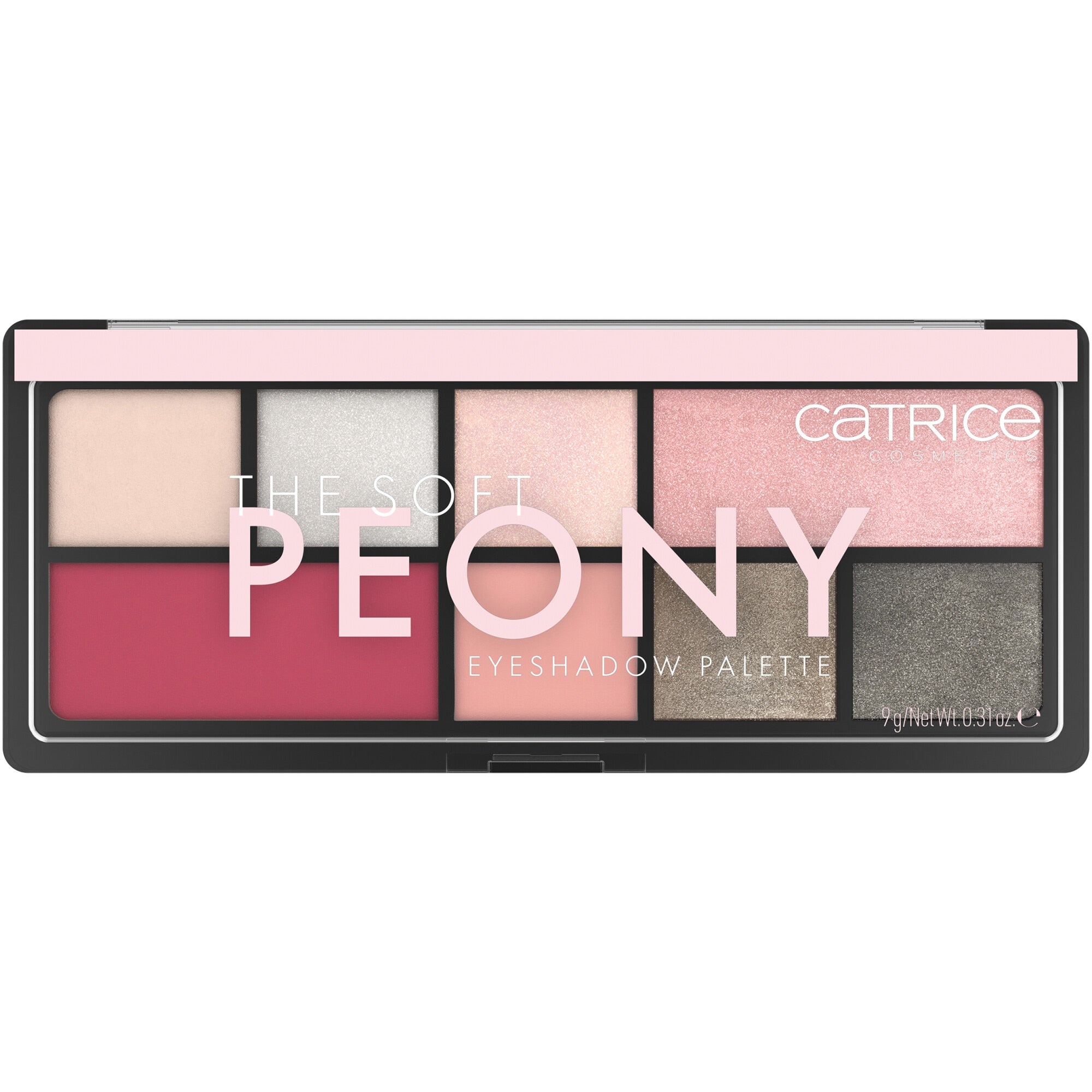 CATRICE THE SOFT PEONY palette fard à paupières 9 gr