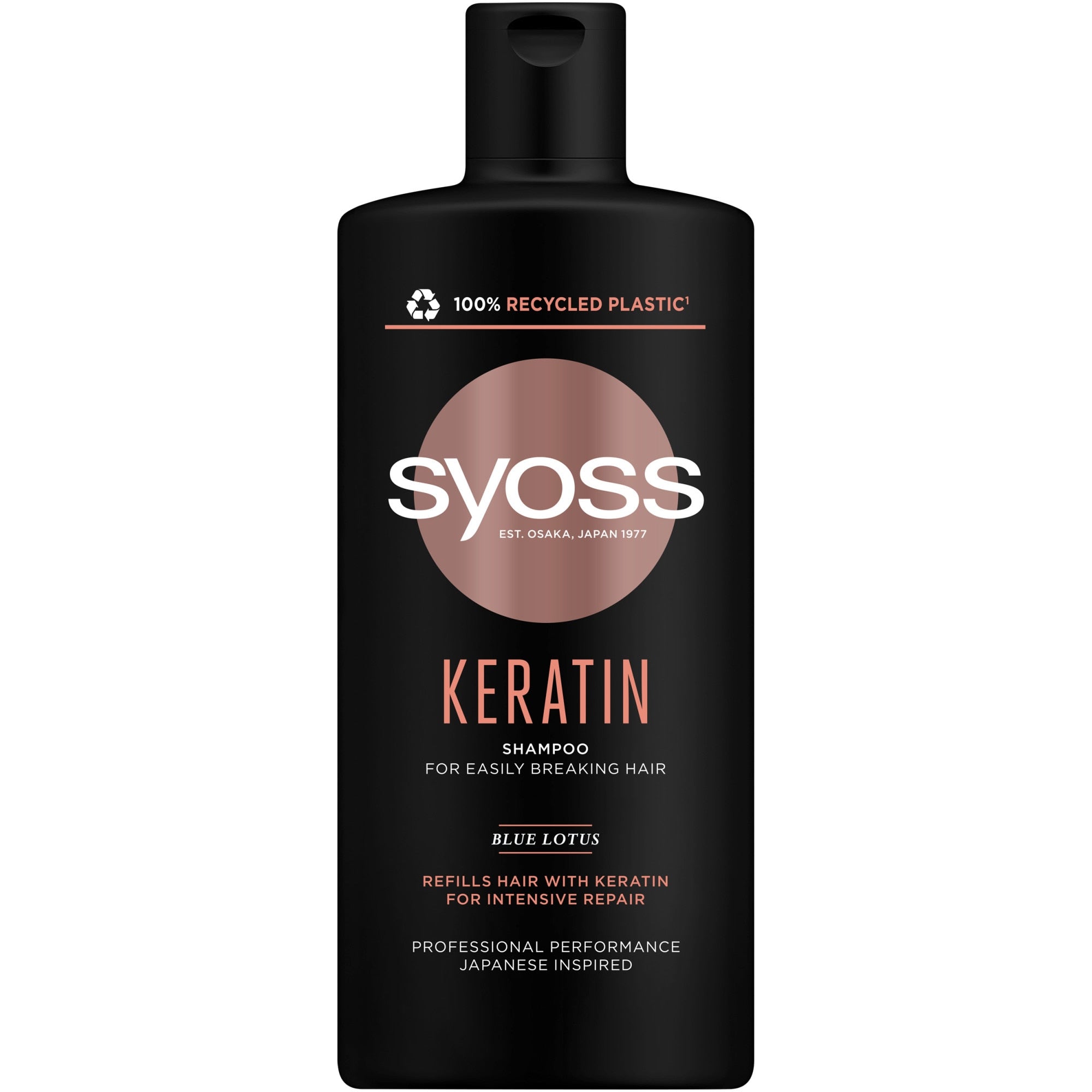 SYOSS KERATINA shampoo per capelli crespi e secchi 440 ml